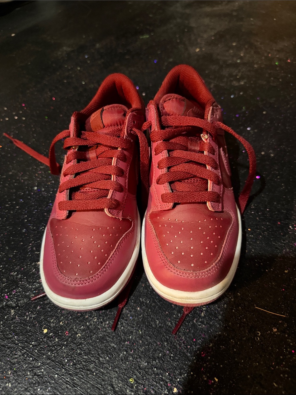 Nike red/maroon worn 2 times sneakers